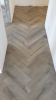 Кварцвиниловая плитка (Елочка) Alpine Floor Легкий паркет (Light Parquet) ECO 13-5 Дуб Натуральный отбеленный